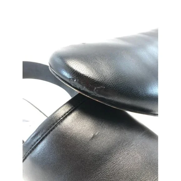 GIVENCHYBlack Rivington Logo Slingback Flats Size EU:37.5